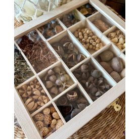 16 rekeszes termés box 