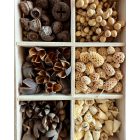 6 rekeszes termés box 