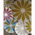 Horgolt ARANIS Tapestry szirmos alátét/ párna Mintaleírás