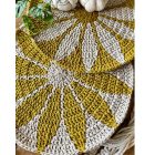 Horgolt ARANIS Tapestry szirmos alátét/ párna Mintaleírás