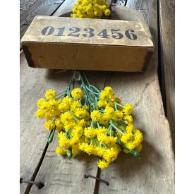 Mű rezgő 2 szál - Sárga