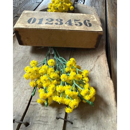 Mű rezgő 2 szál - Sárga