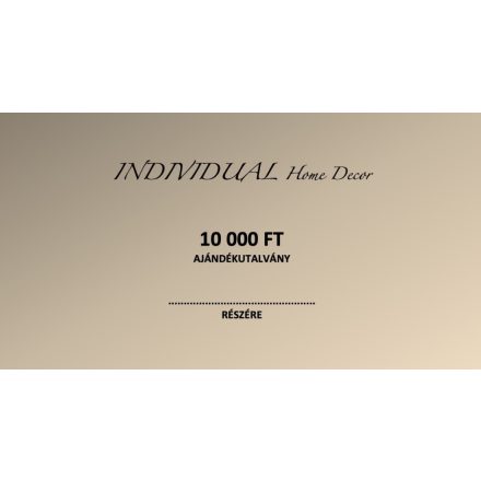 10.000ft értékű ajándékutalvány