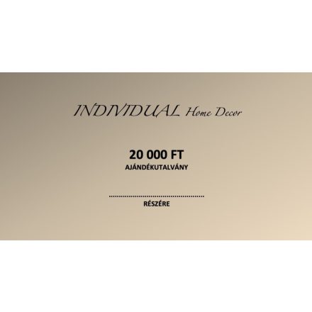 20.000ft értékű ajándékutalvány