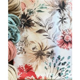   Táskabélés övtáska forma crossbodyhoz - Búzavirág barna-lazac