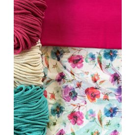   Táskabélés övtáska forma crossbodyhoz -  Mintás -Pipacsező