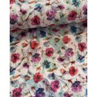 Táskabélés övtáska forma crossbodyhoz -  Mintás -Pipacsező