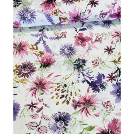 Táskabélés övtáska forma crossbodyhoz - Búzavirág lila-mályva