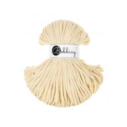 Bobbiny Prémium zsinórfonal 5 mm/100m - Butter yellow