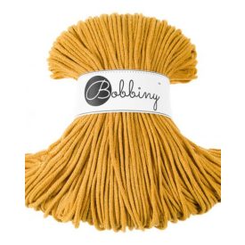 Bobbiny Prémium zsinórfonal 3 mm/100m  - Mustar