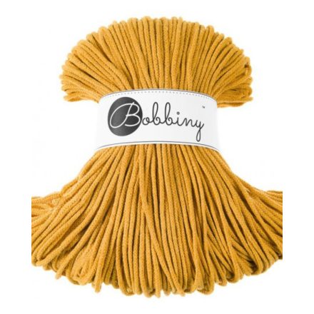 Bobbiny Prémium zsinórfonal 3 mm/100m  - Mustar