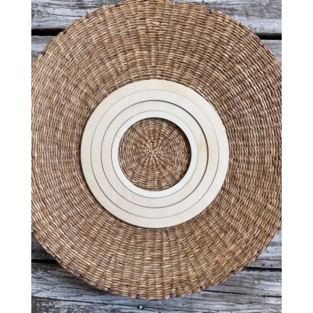 Natúr fa álomfogó karika szett 4 db-os