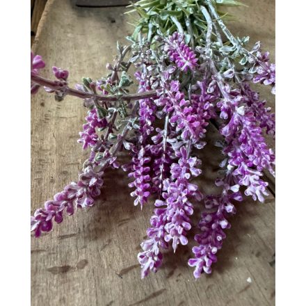Mű levendula 8 szálas - Élénk lila