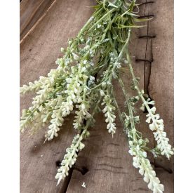 Mű levendula 8 szálas - Törtf ehér 