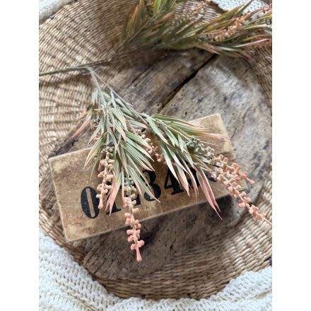 Mű Mahónia 2 szál -Vintage mályva 