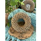 Jázmin mintás koszorú horgolás - Online workshop