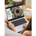 Jázmin mintás koszorú horgolás - Online workshop