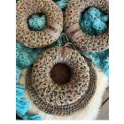 Jázmin mintás koszorú horgolás - Online workshop