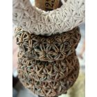 Jázmin mintás koszorú horgolás - Online workshop