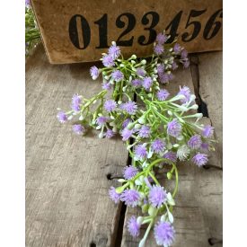 Mű rezgő 2 szál - Világos lila bimbókkal