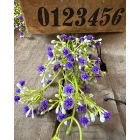 Mű rezgő 2 szál - Sötét lila bimbókkal