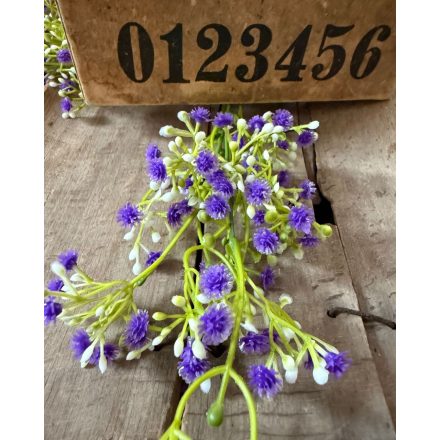 Mű rezgő 2 szál - Sötét lila bimbókkal