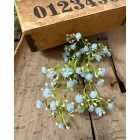 Mű rezgő 2 szál - Világos kék bimbókkal